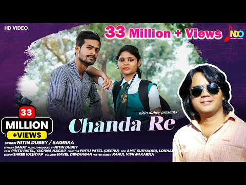 चंदा रे Chanda re Nitin dubey CG New Lyrics Songs Video 2024