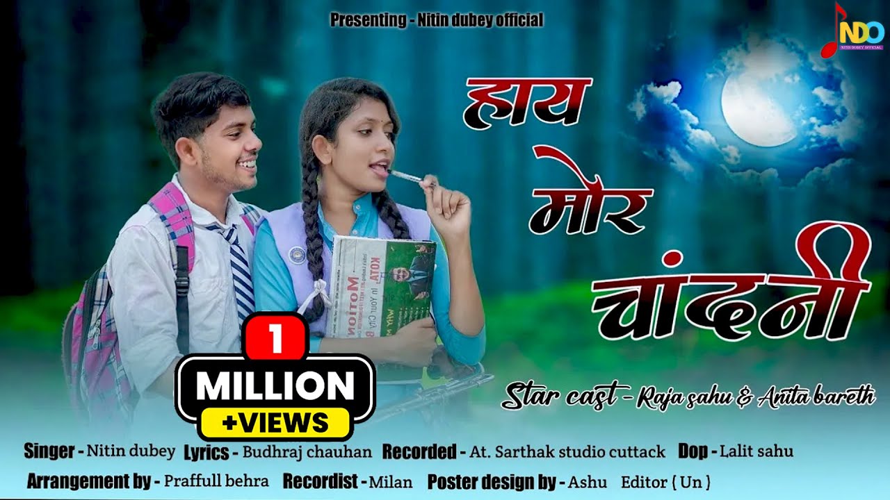 हाय मोर चांदनी - नितिन दुबे | CG New Songs Lyrics Video 2024