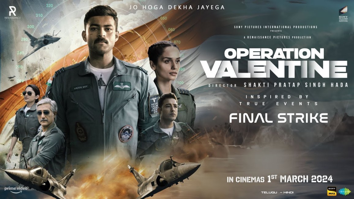 Operation Valentine Movie (2024) Free Trailer Star Cast Reviewe