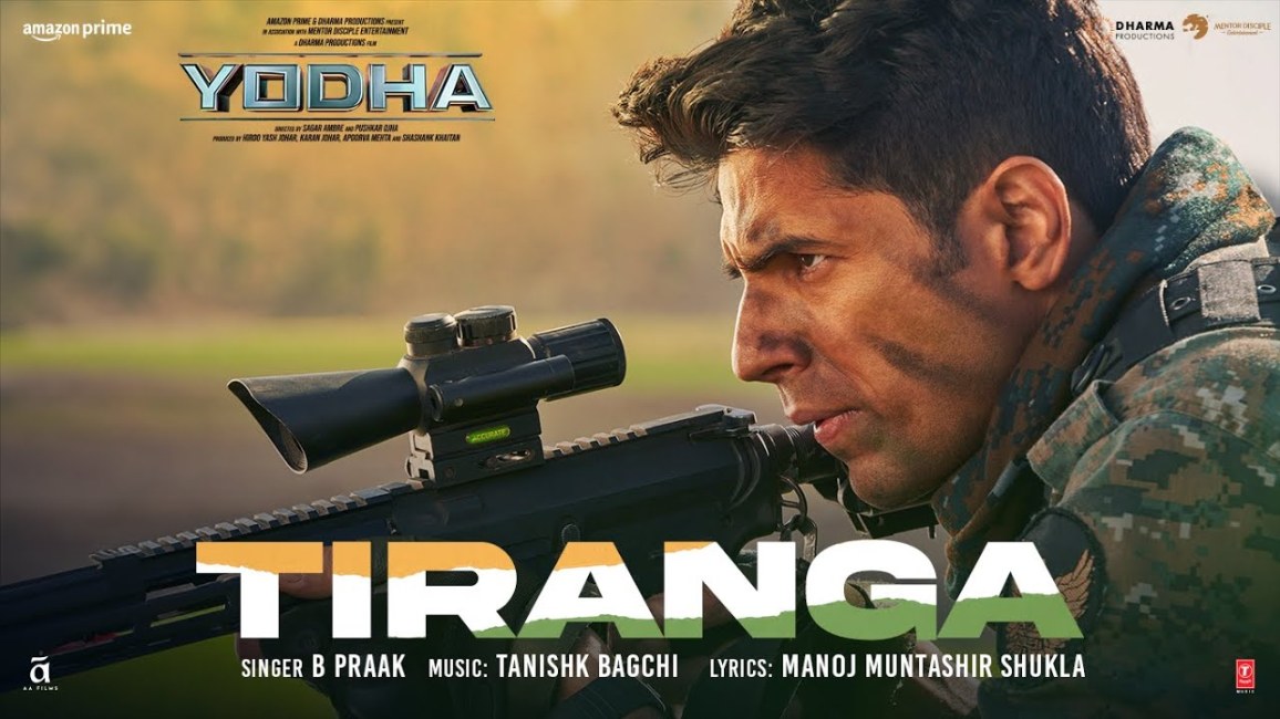 तिरंगा Tiranga B-Praak 2024 New Songs Lyrics In Hindi - Yodha